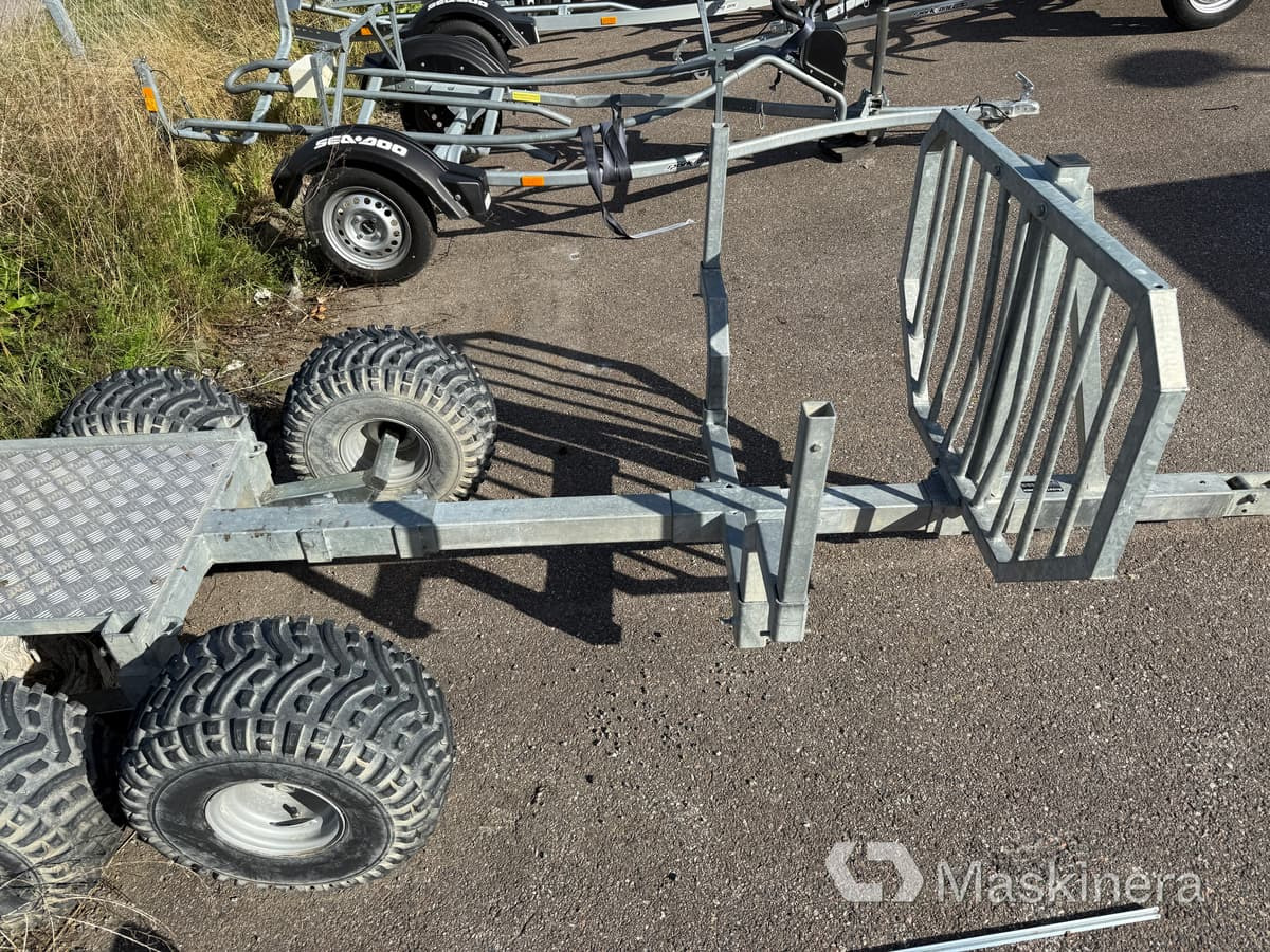 Timmervagn ATV Avestavagnen 1300 kg - Meža piekabe: foto 4 Timmervagn ATV Avestavagnen 1300 kg - Meža piekabe: foto 4