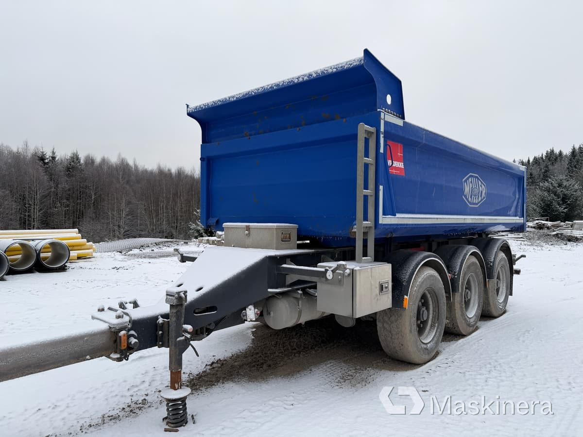 Tippkärra Kilafors 3-axlad - Piekabe pašizgāzējs: foto 2 Tippkärra Kilafors 3-axlad - Piekabe pašizgāzējs: foto 2