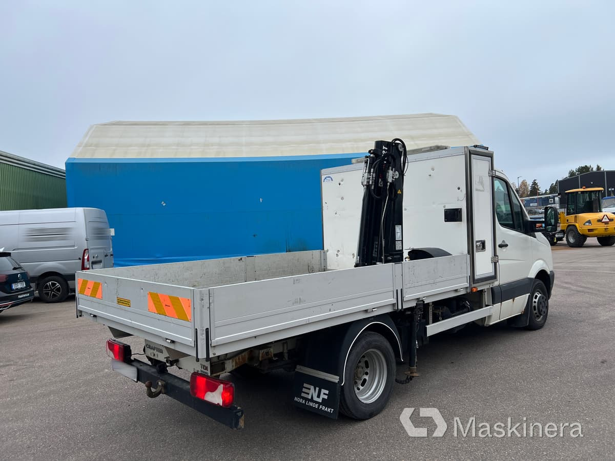 Volkswagen Crafter 50 2.5 TDI Kranbil med flak Volkswagen Crafter - Kravas mikroautobuss: foto 5 Volkswagen Crafter 50 2.5 TDI Kranbil med flak Volkswagen Crafter - Kravas mikroautobuss: foto 5