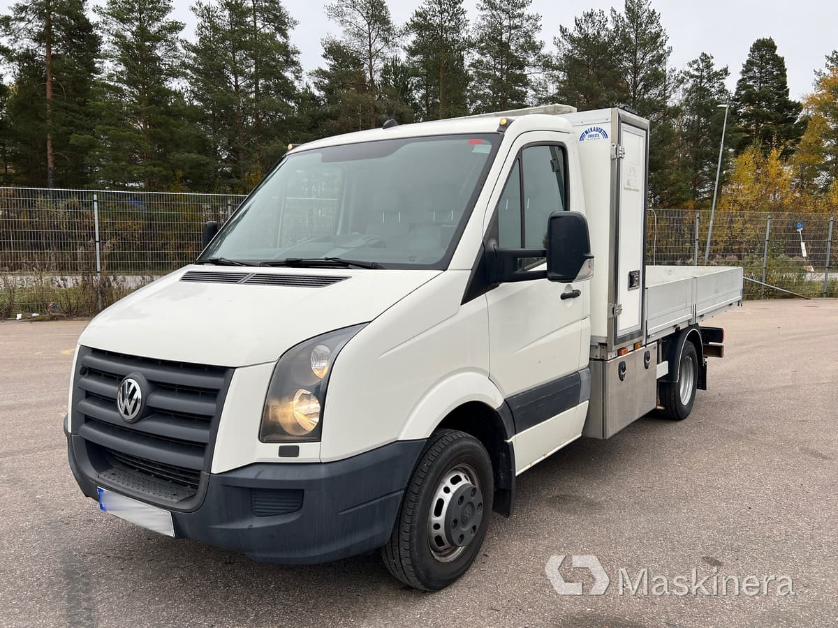 Volkswagen Crafter 50 2.5 TDI Kranbil med flak Volkswagen Crafter - Kravas mikroautobuss: foto 1 Volkswagen Crafter 50 2.5 TDI Kranbil med flak Volkswagen Crafter - Kravas mikroautobuss: foto 1