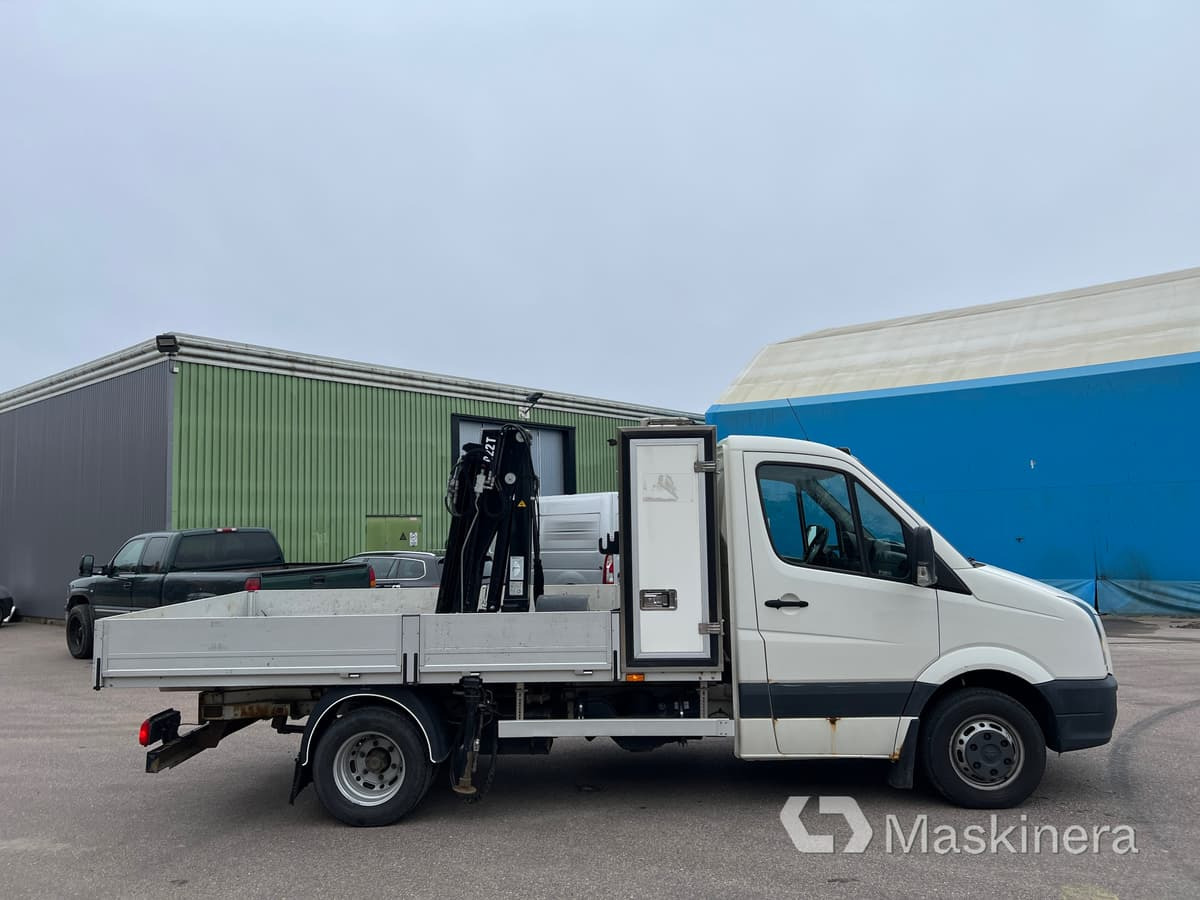 Volkswagen Crafter 50 2.5 TDI Kranbil med flak Volkswagen Crafter - Kravas mikroautobuss: foto 4 Volkswagen Crafter 50 2.5 TDI Kranbil med flak Volkswagen Crafter - Kravas mikroautobuss: foto 4