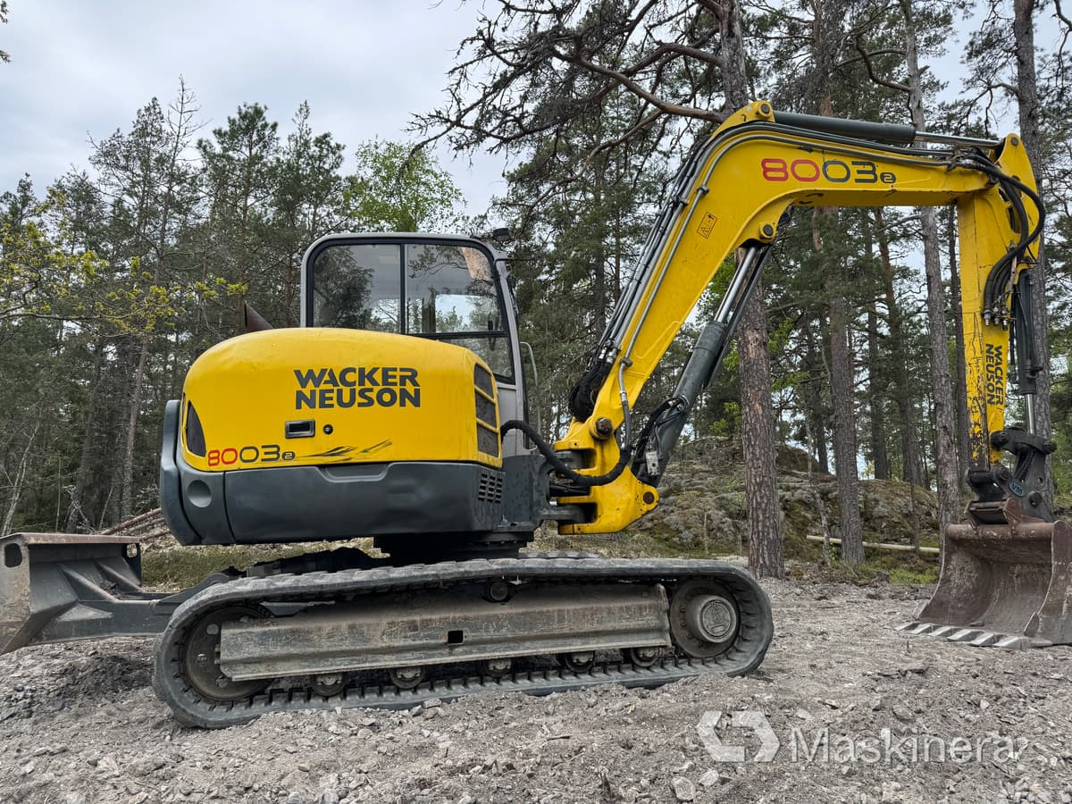 Wacker Neuson 8003-2 Grävmaskin Wacker Neuson 8003 RD - Kāpurķēžu ekskavators: foto 4 Wacker Neuson 8003-2 Grävmaskin Wacker Neuson 8003 RD - Kāpurķēžu ekskavators: foto 4