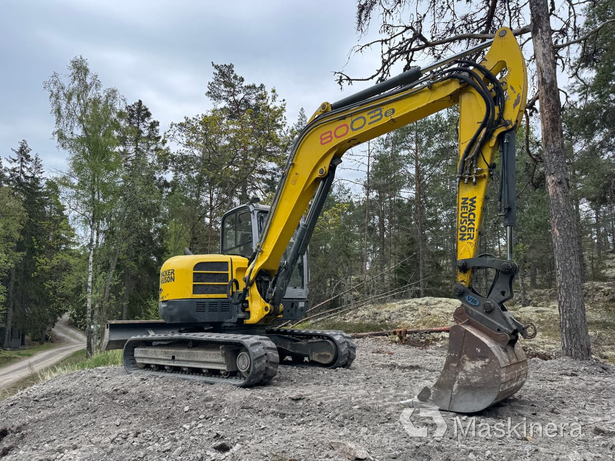 Wacker Neuson 8003-2 Grävmaskin Wacker Neuson 8003 RD - Kāpurķēžu ekskavators: foto 3 Wacker Neuson 8003-2 Grävmaskin Wacker Neuson 8003 RD - Kāpurķēžu ekskavators: foto 3