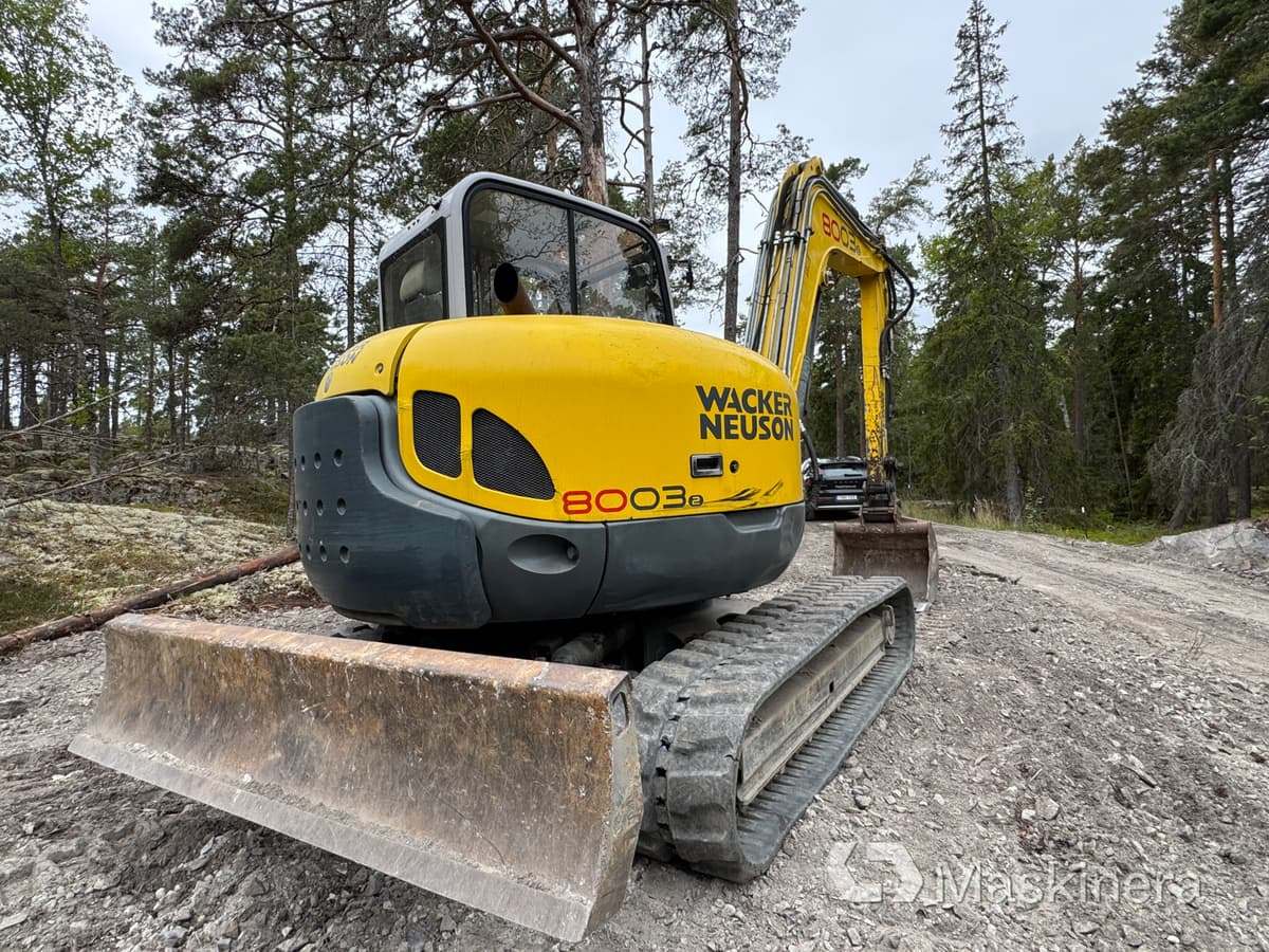 Wacker Neuson 8003-2 Grävmaskin Wacker Neuson 8003 RD - Kāpurķēžu ekskavators: foto 5 Wacker Neuson 8003-2 Grävmaskin Wacker Neuson 8003 RD - Kāpurķēžu ekskavators: foto 5