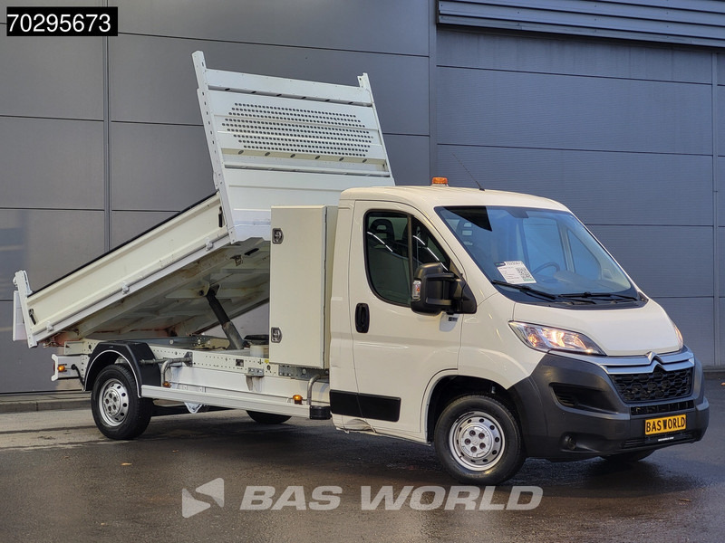 Citroën Jumper 110pk Kipper met Kist Trekhaak Euro6 Tipper Benne Kieper Trekhaak - Komercauto pašizgāzējs: foto 2 Citroën Jumper 110pk Kipper met Kist Trekhaak Euro6 Tipper Benne Kieper Trekhaak - Komercauto pašizgāzējs: foto 2