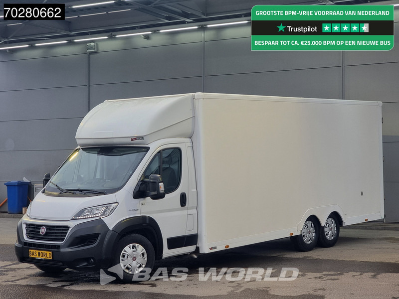Fiat Ducato 130pk 30m3 XXL Bakwagen B rijbewijs 6m Baklengte Airco Cruise Meubelbak Koffer Gesloten laadbak Airco Cruise control - Furgons ar slēgtā virsbūve: foto 1 Fiat Ducato 130pk 30m3 XXL Bakwagen B rijbewijs 6m Baklengte Airco Cruise Meubelbak Koffer Gesloten laadbak Airco Cruise control - Furgons ar slēgtā virsbūve: foto 1