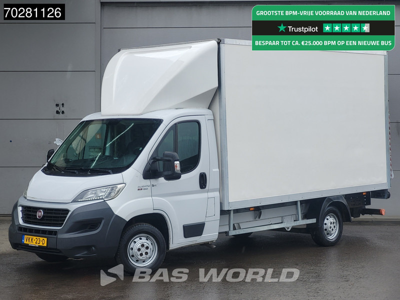 Fiat Ducato 130pk Euro6 Laadklep Bakwagen Zijdeur Airco Cruise Meubelbak Koffer 20m3 Airco Cruise control - Furgons ar slēgtā virsbūve: foto 1 Fiat Ducato 130pk Euro6 Laadklep Bakwagen Zijdeur Airco Cruise Meubelbak Koffer 20m3 Airco Cruise control - Furgons ar slēgtā virsbūve: foto 1