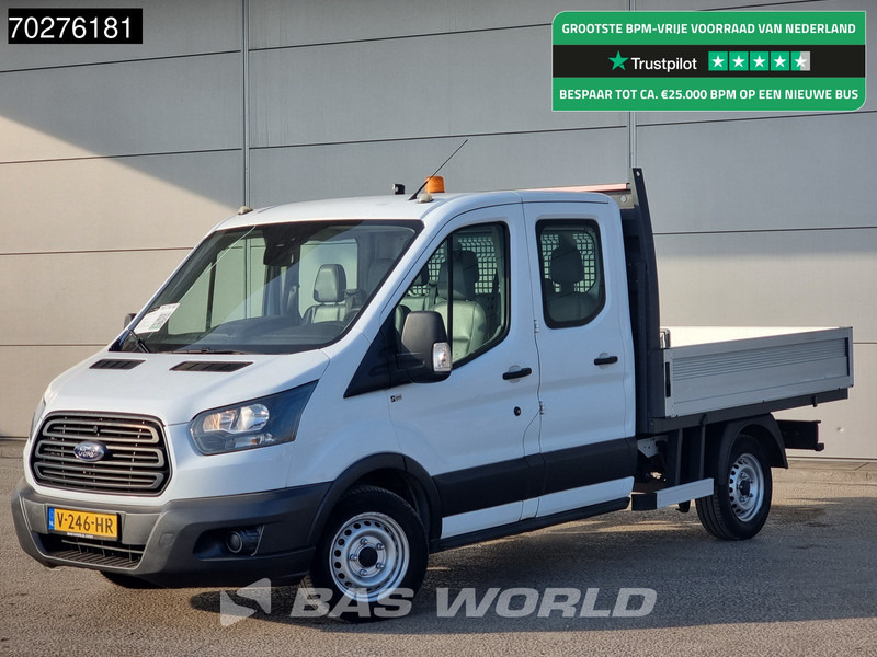 Ford Transit 105pk Open Laadbak Dubbel Cabine Trekhaak Navi Airco Pritsche Pickup Open Box Airco Dubbel cabine Trekhaak - Automašīna ar kravas platformu: foto 1 Ford Transit 105pk Open Laadbak Dubbel Cabine Trekhaak Navi Airco Pritsche Pickup Open Box Airco Dubbel cabine Trekhaak - Automašīna ar kravas platformu: foto 1