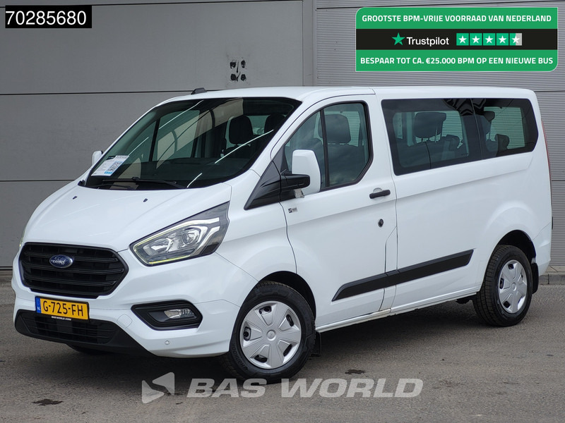 Ford Transit 105pk Personenvervoer Incl.BPM/Ex. BTW 9-Persoons Airco Cruise LED Parkeersensoren Taxi Passenger Transport Kombi Tourer Euro6 L - Mikroautobuss, Pasažieru furgons: foto 1 Ford Transit 105pk Personenvervoer Incl.BPM/Ex. BTW 9-Persoons Airco Cruise LED Parkeersensoren Taxi Passenger Transport Kombi Tourer Euro6 L - Mikroautobuss, Pasažieru furgons: foto 1