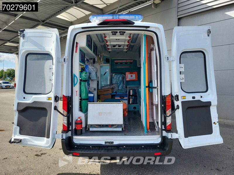 Ford Transit 130pk Complete Ambulance L3H2 Navi Camera Parkeersensoren Airco Cruise Euro6 Ziekenwagen Rettungswagen Krankenwagen 11m3 Airco C - Ātrās palīdzības mašīna: foto 3 Ford Transit 130pk Complete Ambulance L3H2 Navi Camera Parkeersensoren Airco Cruise Euro6 Ziekenwagen Rettungswagen Krankenwagen 11m3 Airco C - Ātrās palīdzības mašīna: foto 3
