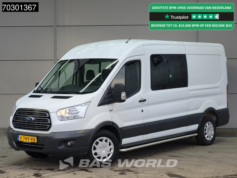 Ford Transit 130pk Dubbel Cabine L3H2 Trekhaak Airco Cruise Camera Parkeersensoren Euro6 DC Doka Mixto Airco Trekhaak Cruise control - Mazs furgons: foto 1 Ford Transit 130pk Dubbel Cabine L3H2 Trekhaak Airco Cruise Camera Parkeersensoren Euro6 DC Doka Mixto Airco Trekhaak Cruise control - Mazs furgons: foto 1