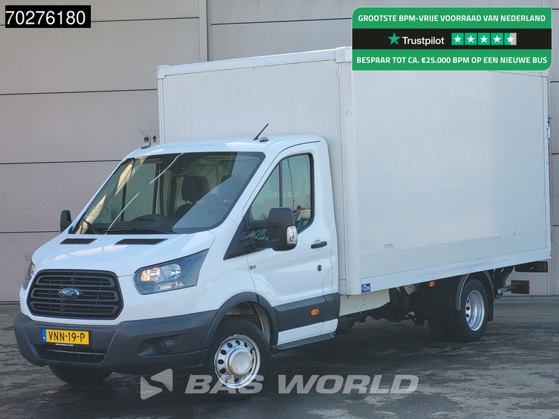 Ford Transit 130pk Dubbellucht Laadklep Bakwagen Airco APK 09-2025 Meubelbak Koffer Airco - Furgons ar slēgtā virsbūve: foto 1 Ford Transit 130pk Dubbellucht Laadklep Bakwagen Airco APK 09-2025 Meubelbak Koffer Airco - Furgons ar slēgtā virsbūve: foto 1