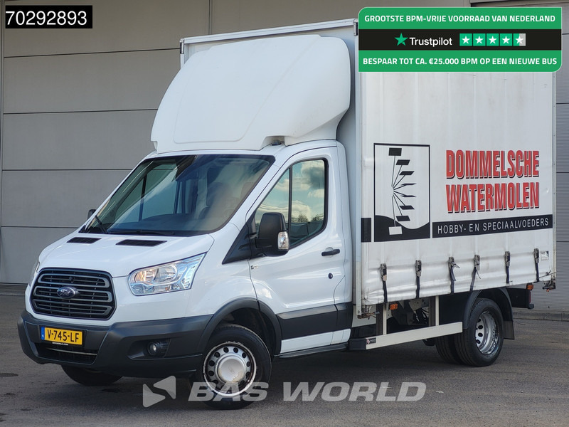 Ford Transit 130pk Dubbellucht Schuifzeilen Navi Airco Cruise Euro6 APK 02-2026 Zeilen Zeilenwagen Plane Bakwagen Meubelbak Koffer 17m3 Airco - Furgons ar tentu: foto 1 Ford Transit 130pk Dubbellucht Schuifzeilen Navi Airco Cruise Euro6 APK 02-2026 Zeilen Zeilenwagen Plane Bakwagen Meubelbak Koffer 17m3 Airco - Furgons ar tentu: foto 1