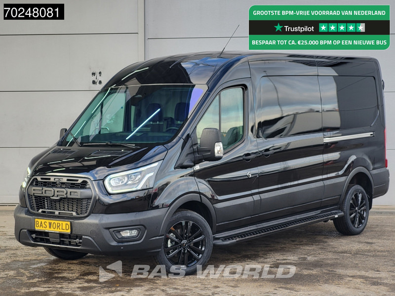 Ford Transit 165pk Automaat Black Edition 2025 model Dubbele schuifdeur L3H2 ACC 360camera Navi CarPlay Xenon Camera 11m3 Airco - Kravas mikroautobuss: foto 5 Ford Transit 165pk Automaat Black Edition 2025 model Dubbele schuifdeur L3H2 ACC 360camera Navi CarPlay Xenon Camera 11m3 Airco - Kravas mikroautobuss: foto 5
