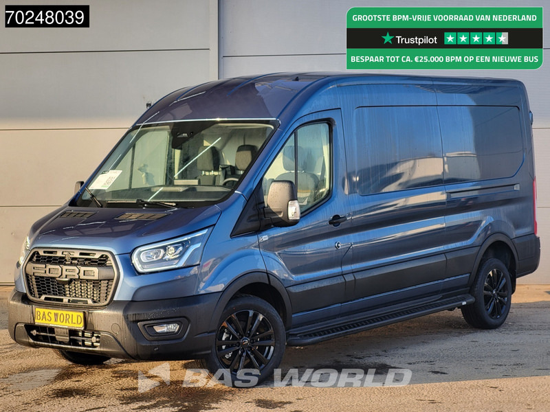 Ford Transit 165pk Automaat Black Edition Limited L3H2 Nwe model! CarPlay Xenon Camera 11m3 Airco Cruise control - Kravas mikroautobuss: foto 1 Ford Transit 165pk Automaat Black Edition Limited L3H2 Nwe model! CarPlay Xenon Camera 11m3 Airco Cruise control - Kravas mikroautobuss: foto 1