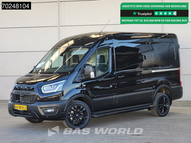 Ford Transit 165pk Automaat Limited Dubbele schuifdeur Black Edition L2H2 ACC 360camera Navi CarPlay Xenon Camera 10m3 Airco - Kravas mikroautobuss: foto 1 Ford Transit 165pk Automaat Limited Dubbele schuifdeur Black Edition L2H2 ACC 360camera Navi CarPlay Xenon Camera 10m3 Airco - Kravas mikroautobuss: foto 1