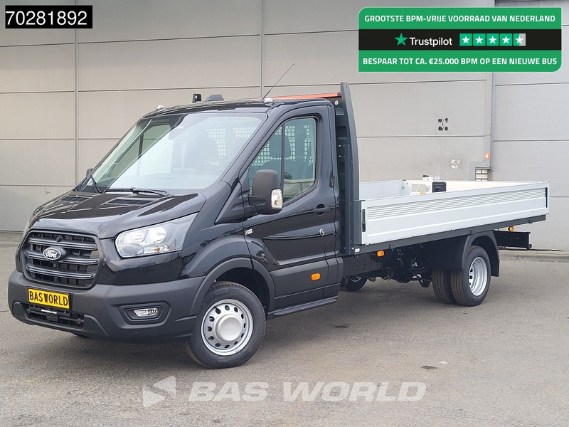 Ford Transit 170pk Open Laadbak Dubbellucht 3,5t Trekhaak Airco Cruise Camera SYNC4 scherm Euro6 Pritsche Pickup Open Box Airco Trekhaak Crui - Automašīna ar kravas platformu: foto 1 Ford Transit 170pk Open Laadbak Dubbellucht 3,5t Trekhaak Airco Cruise Camera SYNC4 scherm Euro6 Pritsche Pickup Open Box Airco Trekhaak Crui - Automašīna ar kravas platformu: foto 1