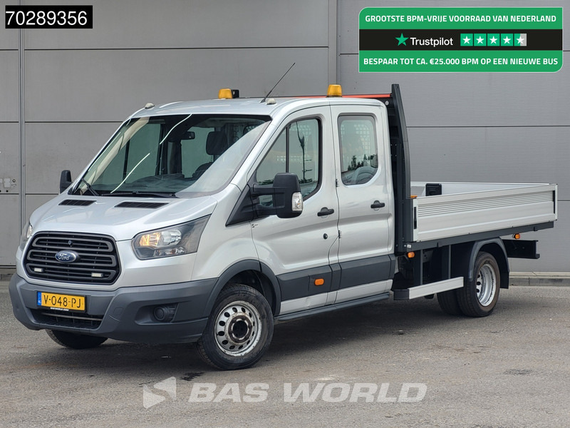 Ford Transit 170pk Open Laadbak Dubbellucht Trekhaak Navi Airco Cruise Euro6 Pritsche Pickup Open Box Airco Trekhaak Cruise control - Automašīna ar kravas platformu: foto 1 Ford Transit 170pk Open Laadbak Dubbellucht Trekhaak Navi Airco Cruise Euro6 Pritsche Pickup Open Box Airco Trekhaak Cruise control - Automašīna ar kravas platformu: foto 1