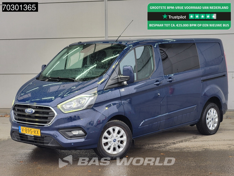 Ford Transit Custom 130PK Dubbel Cabine Limited Automaat 2x Schuifdeur L1H1 Trekhaak LED Xenon Airco Cruise Camera Parkeersensoren SYNC4 Display Eur - Mazs furgons: foto 1 Ford Transit Custom 130PK Dubbel Cabine Limited Automaat 2x Schuifdeur L1H1 Trekhaak LED Xenon Airco Cruise Camera Parkeersensoren SYNC4 Display Eur - Mazs furgons: foto 1