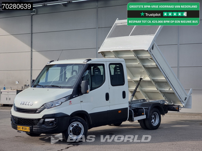 Iveco Daily 35C12 Kipper Dubbel Cabine Dubbellucht 3,5t Trekhaak Airco Cruise Euro6 Tipper Benne Kieper Airco Dubbel cabine Trekhaak Cruise - Komercauto pašizgāzējs: foto 1 Iveco Daily 35C12 Kipper Dubbel Cabine Dubbellucht 3,5t Trekhaak Airco Cruise Euro6 Tipper Benne Kieper Airco Dubbel cabine Trekhaak Cruise - Komercauto pašizgāzējs: foto 1