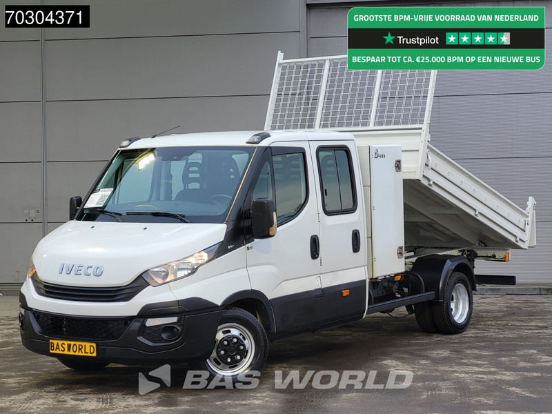 Iveco Daily 35C14 Dubbel Cabine Open Laadbak met Kist Dubbellucht 3,5t Trekhaak Airco Cruise Euro6 Pritsche Pickup Open Box Airco Trekhaak C - Automašīna ar kravas platformu: foto 1 Iveco Daily 35C14 Dubbel Cabine Open Laadbak met Kist Dubbellucht 3,5t Trekhaak Airco Cruise Euro6 Pritsche Pickup Open Box Airco Trekhaak C - Automašīna ar kravas platformu: foto 1