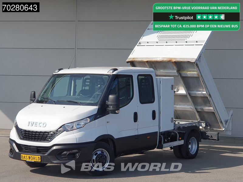 Iveco Daily 35C14 Kipper met Kist Dubbel Cabine Dubbellucht 3,5t Trekhaak Airco Cruise Euro6 Tipper Benne Kieper 2m3 Airco Trekhaak Cruise c - Komercauto pašizgāzējs: foto 1 Iveco Daily 35C14 Kipper met Kist Dubbel Cabine Dubbellucht 3,5t Trekhaak Airco Cruise Euro6 Tipper Benne Kieper 2m3 Airco Trekhaak Cruise c - Komercauto pašizgāzējs: foto 1