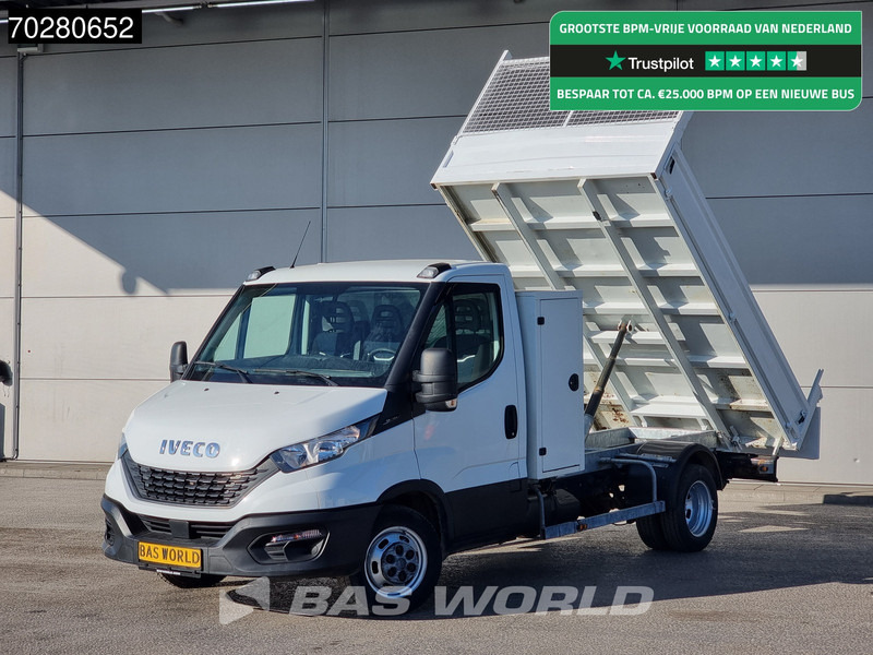 Iveco Daily 35C14 Kipper met Kist Dubbellucht 3,5t Trekhaak Airco Cruise Euro6 Tipper Benne Kieper 2m3 Airco Trekhaak Cruise control - Komercauto pašizgāzējs: foto 1 Iveco Daily 35C14 Kipper met Kist Dubbellucht 3,5t Trekhaak Airco Cruise Euro6 Tipper Benne Kieper 2m3 Airco Trekhaak Cruise control - Komercauto pašizgāzējs: foto 1