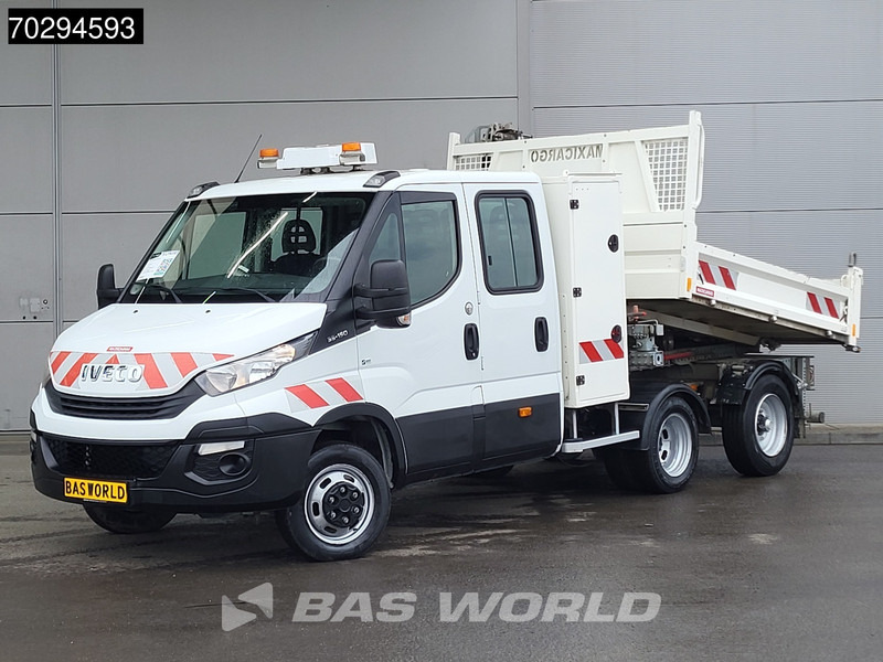 Iveco Daily 35C15 3.0L Kipper met Kist Maxicargo Airco Cruise Camera Euro6 Tipper Benne Kieper 2m3 Airco Dubbel cabine Cruise control - Komercauto pašizgāzējs: foto 3 Iveco Daily 35C15 3.0L Kipper met Kist Maxicargo Airco Cruise Camera Euro6 Tipper Benne Kieper 2m3 Airco Dubbel cabine Cruise control - Komercauto pašizgāzējs: foto 3