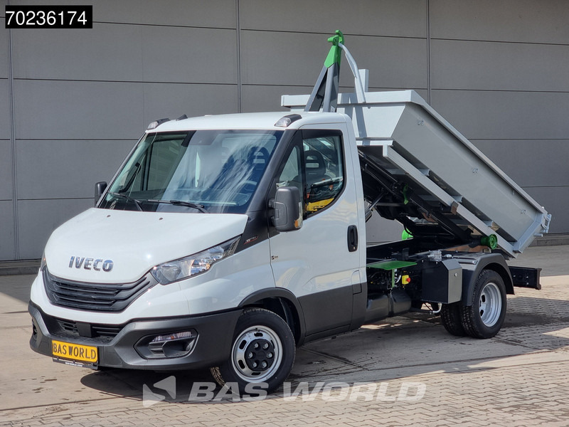Iveco Daily 35C16 3.0 Haakarm Kipper Hooklift Abrollkipper 3Ton Airco Cruise control - Komercauto pašizgāzējs: foto 3 Iveco Daily 35C16 3.0 Haakarm Kipper Hooklift Abrollkipper 3Ton Airco Cruise control - Komercauto pašizgāzējs: foto 3