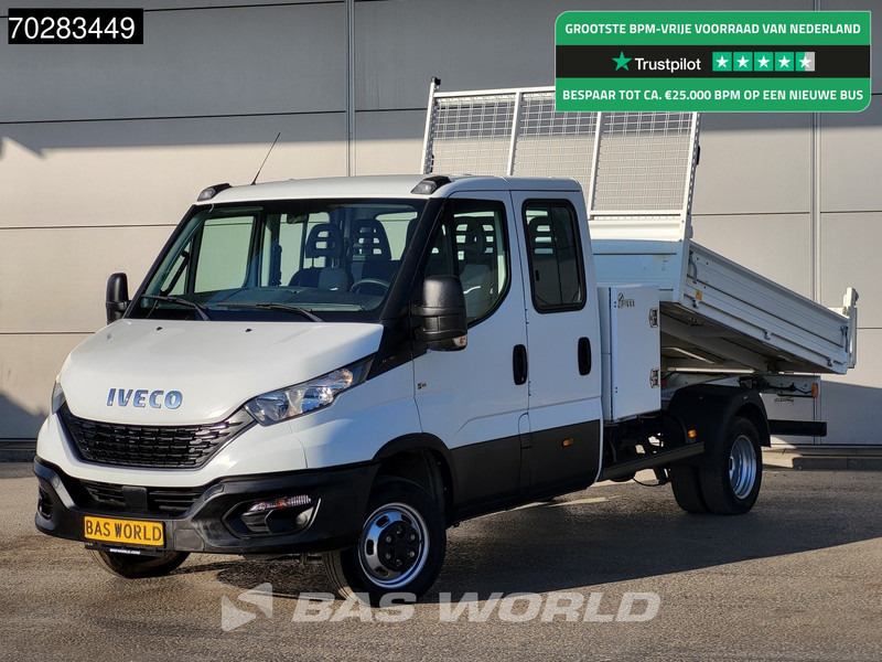 Iveco Daily 35C16 3.0L Kipper Dubbel Cabine met Kist 3,5t trekhaak Dubbellucht Airco Cruise Tipper Benne Kieper 2m3 Airco Trekhaak Cruise co - Komercauto pašizgāzējs: foto 1 Iveco Daily 35C16 3.0L Kipper Dubbel Cabine met Kist 3,5t trekhaak Dubbellucht Airco Cruise Tipper Benne Kieper 2m3 Airco Trekhaak Cruise co - Komercauto pašizgāzējs: foto 1