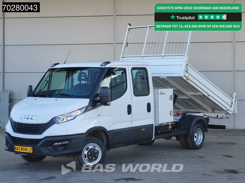 Iveco Daily 35C16 3.0L Kipper Dubbel Cabine met Kist 3,5t trekhaak Dubbellucht Airco Cruise Tipper Benne Kieper Airco Dubbel cabine Trekhaak - Komercauto pašizgāzējs: foto 1 Iveco Daily 35C16 3.0L Kipper Dubbel Cabine met Kist 3,5t trekhaak Dubbellucht Airco Cruise Tipper Benne Kieper Airco Dubbel cabine Trekhaak - Komercauto pašizgāzējs: foto 1