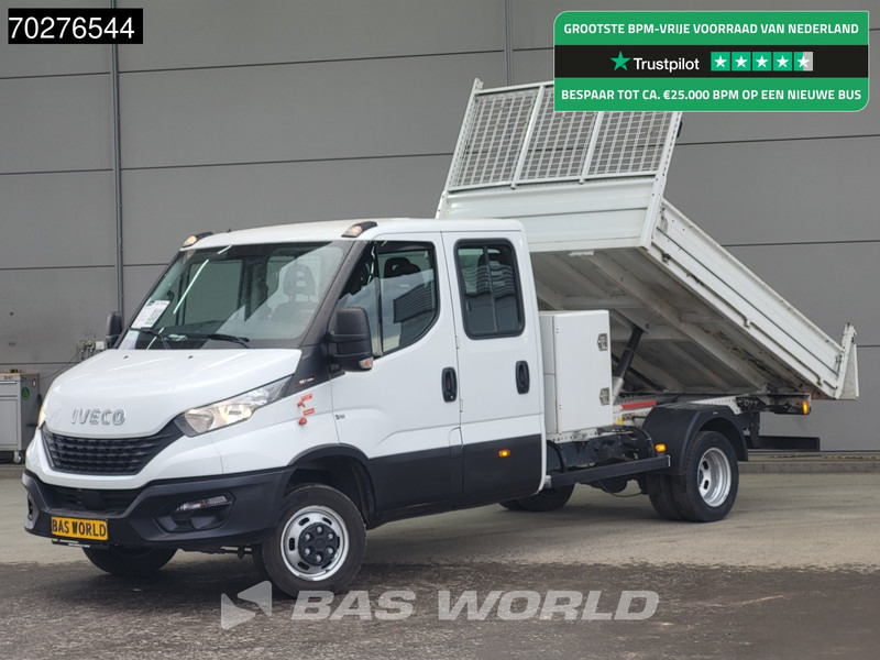 Iveco Daily 35C16 3.0L Kipper Dubbel Cabine met Kist Dubbellucht 3,5t Trekhaak Airco Cruise Tipper Benne Kieper Airco Dubbel cabine Trekhaak - Komercauto pašizgāzējs: foto 1 Iveco Daily 35C16 3.0L Kipper Dubbel Cabine met Kist Dubbellucht 3,5t Trekhaak Airco Cruise Tipper Benne Kieper Airco Dubbel cabine Trekhaak - Komercauto pašizgāzējs: foto 1