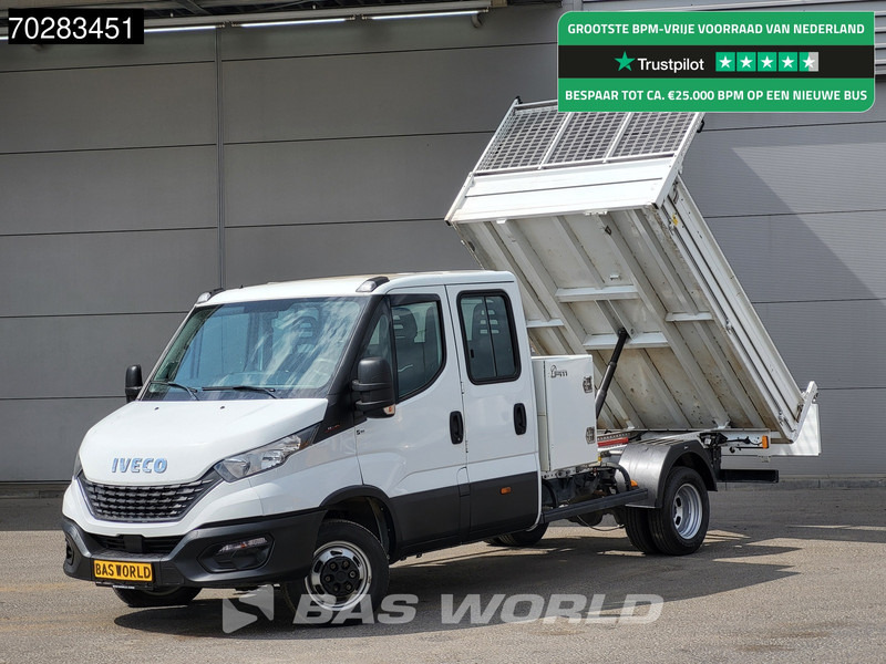 Iveco Daily 35C16 3.0L Kipper met Kist Dubbel Cabine Dubbellucht 3,5t Trekhaak Airco Cruise Euro6 Kieper Tipper Benne Airco Trekhaak Cruise - Komercauto pašizgāzējs: foto 1 Iveco Daily 35C16 3.0L Kipper met Kist Dubbel Cabine Dubbellucht 3,5t Trekhaak Airco Cruise Euro6 Kieper Tipper Benne Airco Trekhaak Cruise - Komercauto pašizgāzējs: foto 1