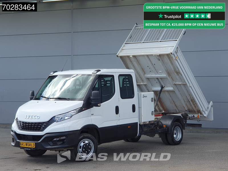 Iveco Daily 35C16 3.0L Kipper met Kist Dubbel Cabine Dubbellucht 3,5t Trekhaak Airco Cruise Euro6 Tipper Benne Kieper 2m3 Airco Trekhaak Cru - Komercauto pašizgāzējs: foto 1 Iveco Daily 35C16 3.0L Kipper met Kist Dubbel Cabine Dubbellucht 3,5t Trekhaak Airco Cruise Euro6 Tipper Benne Kieper 2m3 Airco Trekhaak Cru - Komercauto pašizgāzējs: foto 1