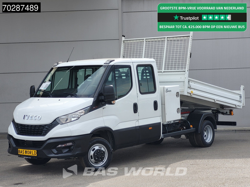 Iveco Daily 35C16 3.0L Kipper met Kist Dubbel Cabine Dubbellucht 3,5t Trekhaak Airco Cruise Euro6 Tipper Benne Kieper 2m3 Airco Trekhaak Cru - Komercauto pašizgāzējs: foto 1 Iveco Daily 35C16 3.0L Kipper met Kist Dubbel Cabine Dubbellucht 3,5t Trekhaak Airco Cruise Euro6 Tipper Benne Kieper 2m3 Airco Trekhaak Cru - Komercauto pašizgāzējs: foto 1