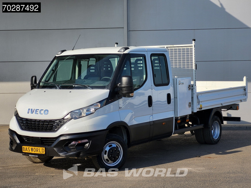 Iveco Daily 35C16 3.0L Kipper met Kist Dubbel Cabine Dubbellucht 3,5t Trekhaak Navi Airco Cruise Camera Euro6 Tipper Benne Kieper 2m3 Airco - Komercauto pašizgāzējs: foto 3 Iveco Daily 35C16 3.0L Kipper met Kist Dubbel Cabine Dubbellucht 3,5t Trekhaak Navi Airco Cruise Camera Euro6 Tipper Benne Kieper 2m3 Airco - Komercauto pašizgāzējs: foto 3