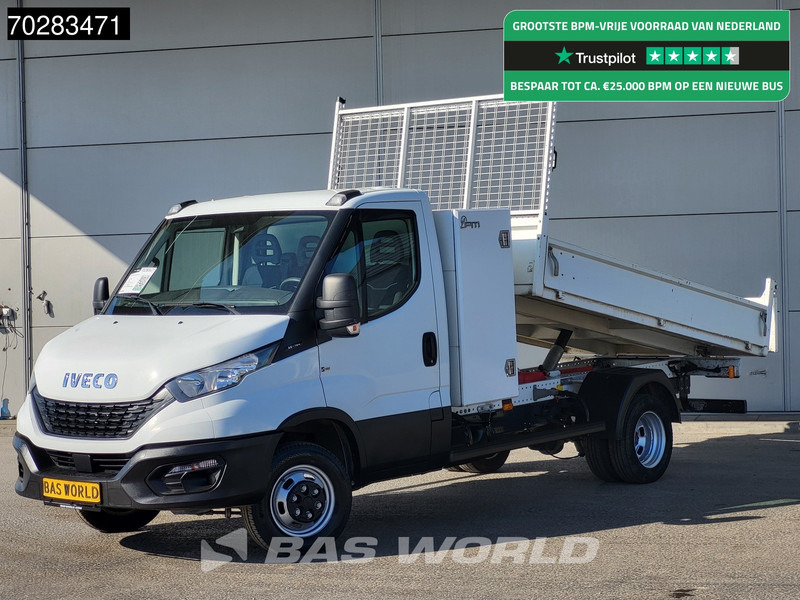 Iveco Daily 35C16 3.0L Kipper met Kist Dubbellucht 3,5t Trekhaak Airco Cruise Euro6 Tipper Benne Kieper 2m3 Airco Trekhaak Cruise control - Komercauto pašizgāzējs: foto 1 Iveco Daily 35C16 3.0L Kipper met Kist Dubbellucht 3,5t Trekhaak Airco Cruise Euro6 Tipper Benne Kieper 2m3 Airco Trekhaak Cruise control - Komercauto pašizgāzējs: foto 1