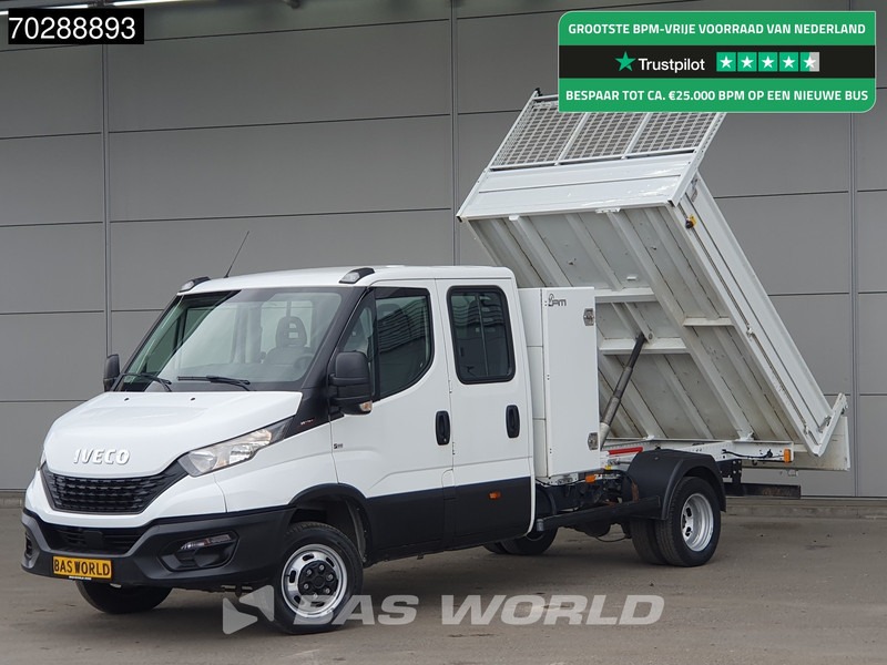 Iveco Daily 35C16 3.0L Open Laadbak met Kist Dubbel Cabine Dubbellucht 3,5t Trekhaak Airco Euro6 Pritsche Pickup Open Box 2m3 Airco Trekhaak - Automašīna ar kravas platformu: foto 1 Iveco Daily 35C16 3.0L Open Laadbak met Kist Dubbel Cabine Dubbellucht 3,5t Trekhaak Airco Euro6 Pritsche Pickup Open Box 2m3 Airco Trekhaak - Automašīna ar kravas platformu: foto 1