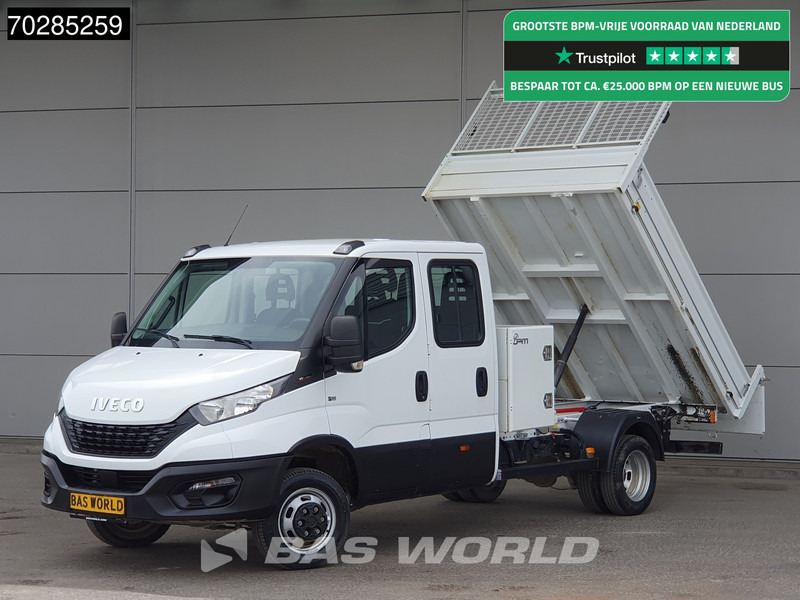 Iveco Daily 35C16 3.0L Open Laadbak met Kist Dubbel Cabine Dubbellucht Navi Airco Cruise Camera Euro6 Pritsche Pickup Open Box 2m3 Airco Tre - Automašīna ar kravas platformu: foto 1 Iveco Daily 35C16 3.0L Open Laadbak met Kist Dubbel Cabine Dubbellucht Navi Airco Cruise Camera Euro6 Pritsche Pickup Open Box 2m3 Airco Tre - Automašīna ar kravas platformu: foto 1