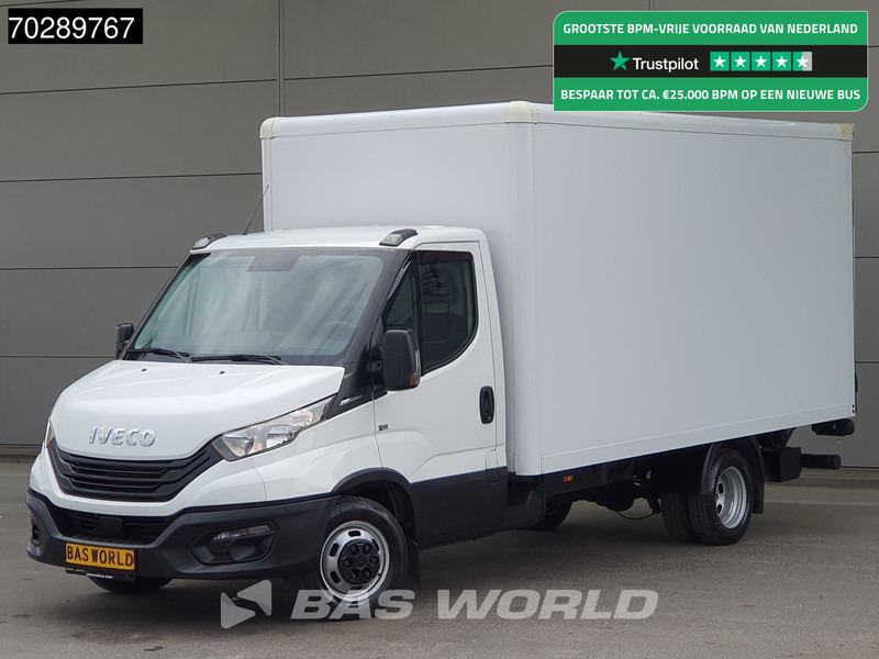 Iveco Daily 35C16 Laadklep Automaat Bakwagen 160PK Airco Euro6 Meubelbak Koffer 19m3 Airco - Furgons ar slēgtā virsbūve: foto 1 Iveco Daily 35C16 Laadklep Automaat Bakwagen 160PK Airco Euro6 Meubelbak Koffer 19m3 Airco - Furgons ar slēgtā virsbūve: foto 1