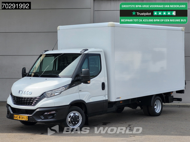 Iveco Daily 35C16 Laadklep Bakwagen Dubbellucht Airco Euro6 Meubelbak Koffer 20m3 Airco - Furgons ar slēgtā virsbūve: foto 1 Iveco Daily 35C16 Laadklep Bakwagen Dubbellucht Airco Euro6 Meubelbak Koffer 20m3 Airco - Furgons ar slēgtā virsbūve: foto 1