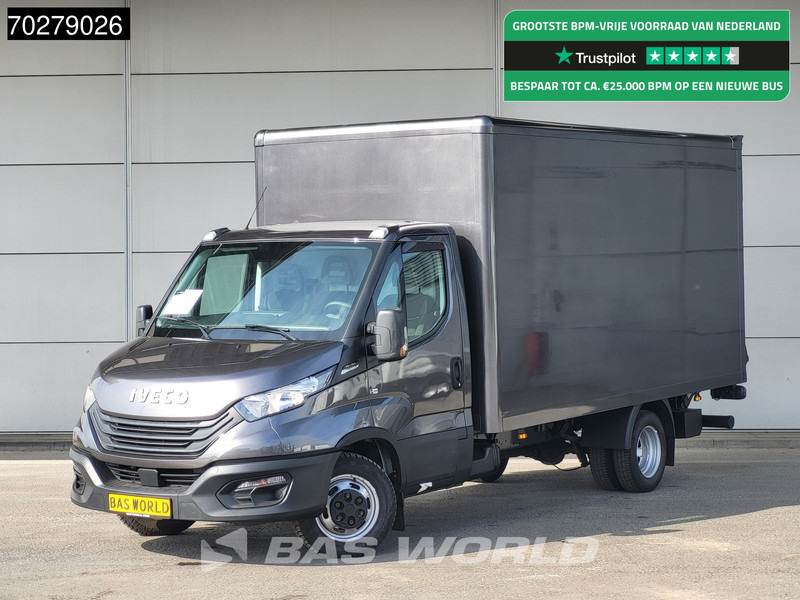 Iveco Daily 35C16 Laadklep Bakwagen Dubbelucht Camera Airco Euro6 Meubelbak Koffer 19m3 Airco - Furgons ar slēgtā virsbūve: foto 1 Iveco Daily 35C16 Laadklep Bakwagen Dubbelucht Camera Airco Euro6 Meubelbak Koffer 19m3 Airco - Furgons ar slēgtā virsbūve: foto 1