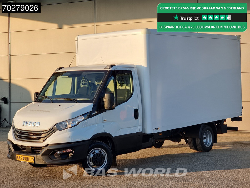 Iveco Daily 35C16 Laadklep Bakwagen Dubbelucht Camera Airco Euro6 Meubelbak Koffer 19m3 Airco - Furgons ar slēgtā virsbūve: foto 1 Iveco Daily 35C16 Laadklep Bakwagen Dubbelucht Camera Airco Euro6 Meubelbak Koffer 19m3 Airco - Furgons ar slēgtā virsbūve: foto 1