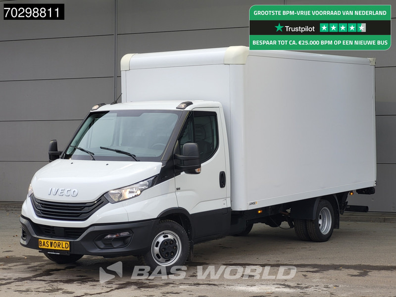 Iveco Daily 35C16 Laadklep Dubbellucht Bakwagen 160PK Airco Euro6 Meubelbak Koffer Airco - Furgons ar slēgtā virsbūve: foto 1 Iveco Daily 35C16 Laadklep Dubbellucht Bakwagen 160PK Airco Euro6 Meubelbak Koffer Airco - Furgons ar slēgtā virsbūve: foto 1