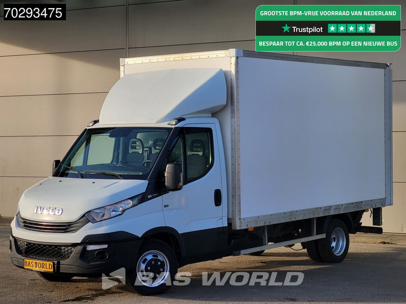 Iveco Daily 35C16 Laadklep Dubbellucht Bakwagen Airco Cruise Euro6 Meubelbak Koffer 20m3 Airco Cruise control - Furgons ar slēgtā virsbūve: foto 1 Iveco Daily 35C16 Laadklep Dubbellucht Bakwagen Airco Cruise Euro6 Meubelbak Koffer 20m3 Airco Cruise control - Furgons ar slēgtā virsbūve: foto 1