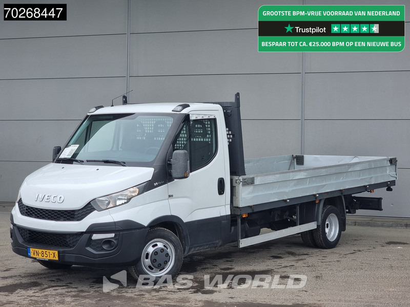 Iveco Daily 35C17 3.0L 170PK Open Laadbak Dubbellucht 3,5t Trekhaak Pritsche Pickup 4m3 Trekhaak Cruise control - Automašīna ar kravas platformu: foto 1 Iveco Daily 35C17 3.0L 170PK Open Laadbak Dubbellucht 3,5t Trekhaak Pritsche Pickup 4m3 Trekhaak Cruise control - Automašīna ar kravas platformu: foto 1