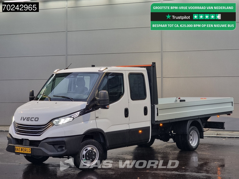 Iveco Daily 35C18 3.0 180PK Nwe model 2025 Dubbel Cabine Open laadbak Navi ACC LED 3,5T Trekvermogen Pritsche Pickup Airco Dubbel cabine - Automašīna ar kravas platformu: foto 1 Iveco Daily 35C18 3.0 180PK Nwe model 2025 Dubbel Cabine Open laadbak Navi ACC LED 3,5T Trekvermogen Pritsche Pickup Airco Dubbel cabine - Automašīna ar kravas platformu: foto 1