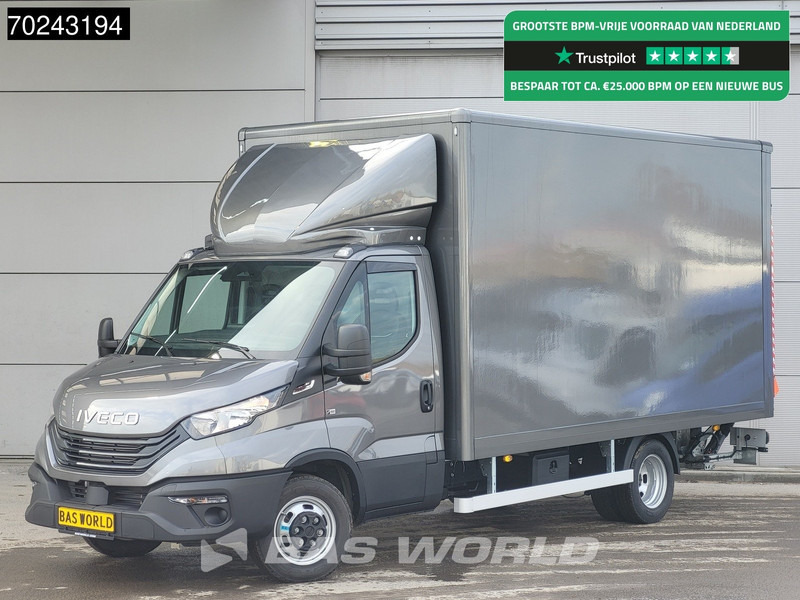 Iveco Daily 35C18 3.0L Automaat 180PK 1000KG Laadklep Zijdeur 2025-Model Bakwagen Dubbellucht ACC LED Navi Airco D'Hollandia 3,5t Trekgewich - Furgons ar slēgtā virsbūve: foto 1 Iveco Daily 35C18 3.0L Automaat 180PK 1000KG Laadklep Zijdeur 2025-Model Bakwagen Dubbellucht ACC LED Navi Airco D'Hollandia 3,5t Trekgewich - Furgons ar slēgtā virsbūve: foto 1
