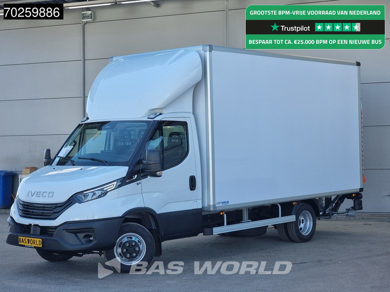 Iveco Daily 35C18 3.0L Automaat Luchtvering Zijdeur Laadklep Bakwagen Navi LED Koffer Gesloten laadbak Bakwagen 21m3 Airco Cruise control - Furgons ar slēgtā virsbūve: foto 1 Iveco Daily 35C18 3.0L Automaat Luchtvering Zijdeur Laadklep Bakwagen Navi LED Koffer Gesloten laadbak Bakwagen 21m3 Airco Cruise control - Furgons ar slēgtā virsbūve: foto 1