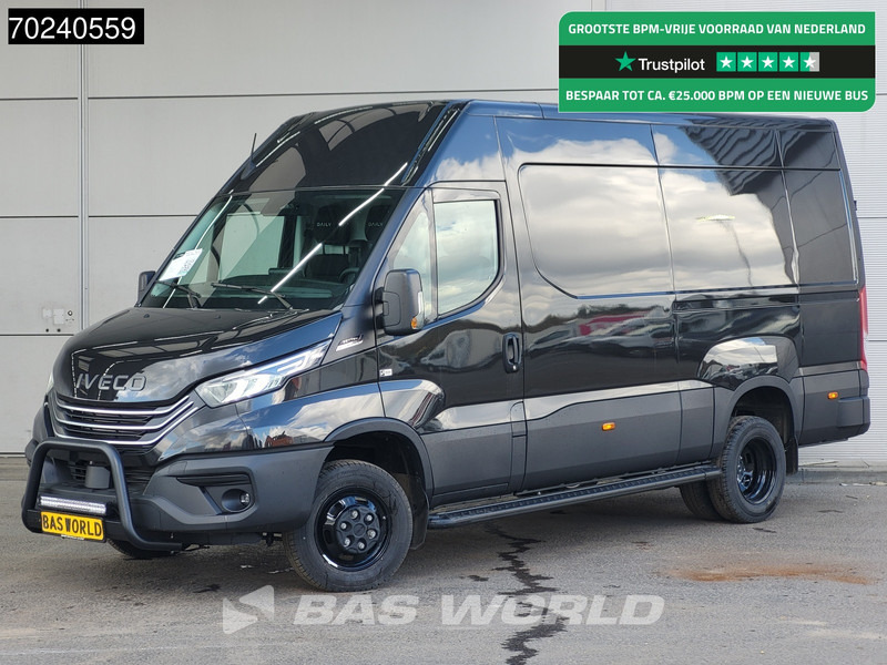 Iveco Daily 35C18 3.0L Black Edition Automaat 2025-Model 180PK L2H2 Dubbellucht 3,5t Trekgewicht ACC Navi LED Airco Camera Euro6 L3 12m3 Air - Kravas mikroautobuss: foto 1 Iveco Daily 35C18 3.0L Black Edition Automaat 2025-Model 180PK L2H2 Dubbellucht 3,5t Trekgewicht ACC Navi LED Airco Camera Euro6 L3 12m3 Air - Kravas mikroautobuss: foto 1